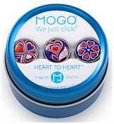 MOGO Magnet Charms - Heart To Heart